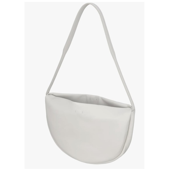 ZARA ~ HALF MOON LEATHER CROSSBODY BAG (NWT) - Picture 6 of 12